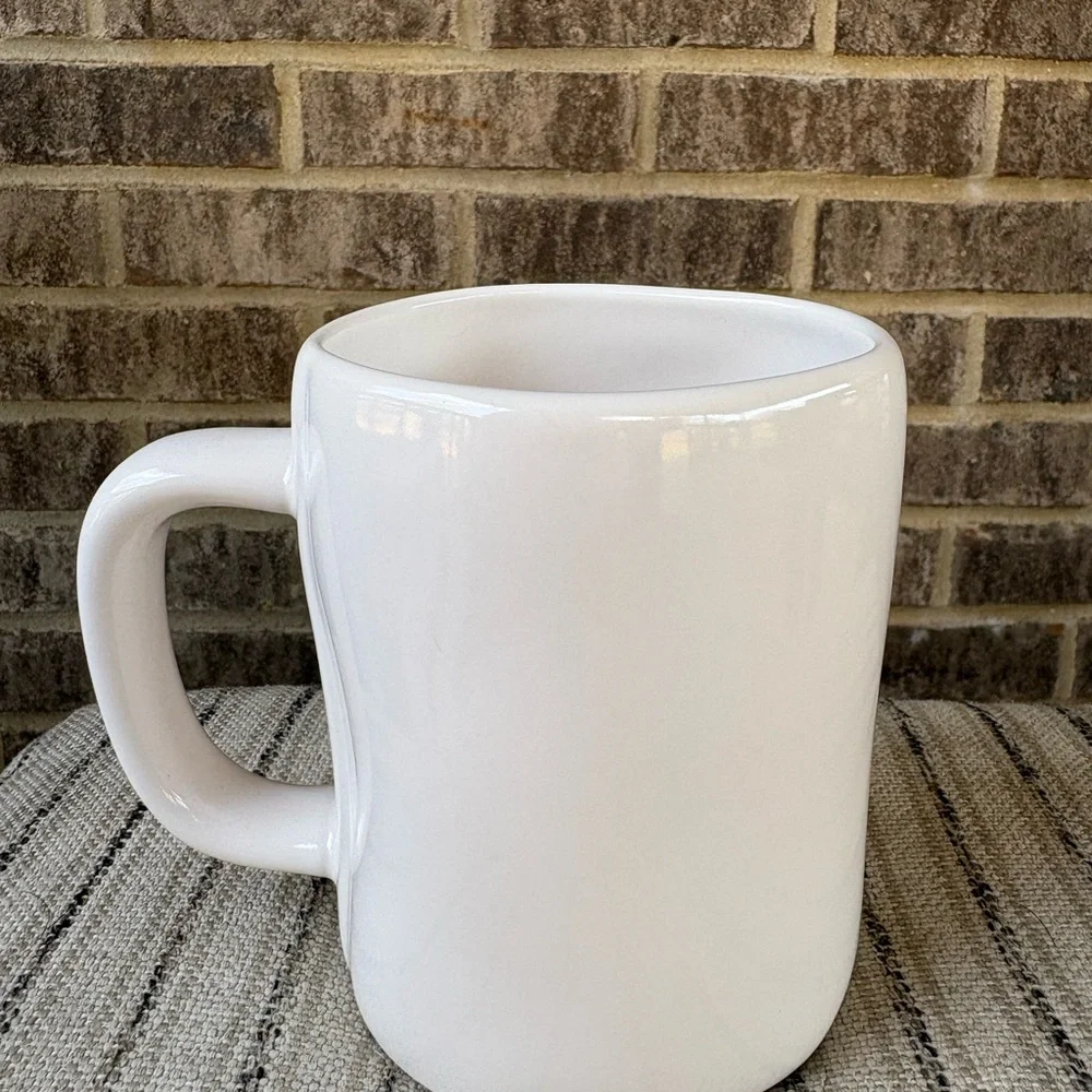 Rae Dunn White Mug with Sheep Design - Picture 2 of 4